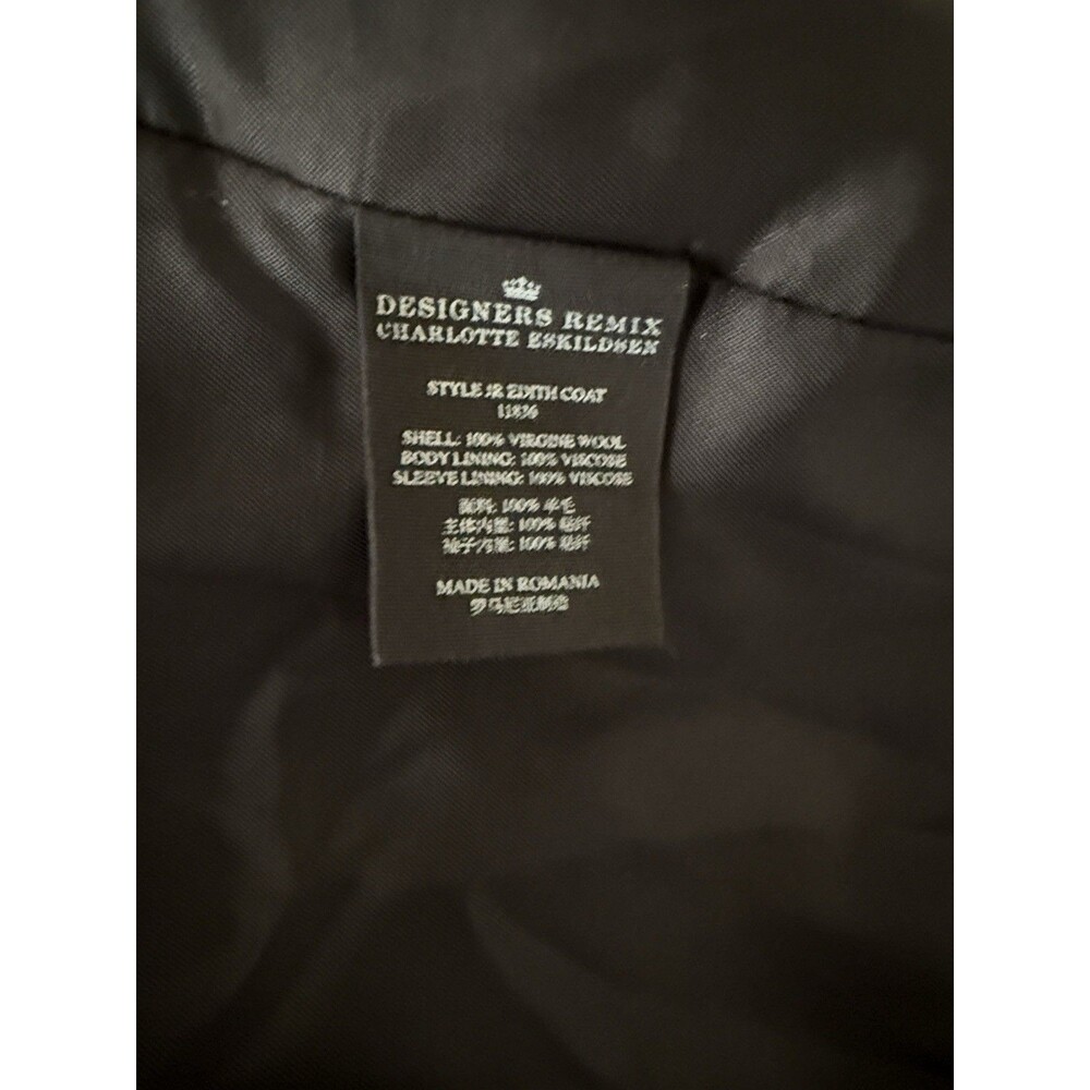 Little Remix Designer Coat Black - Picture 5 of 10